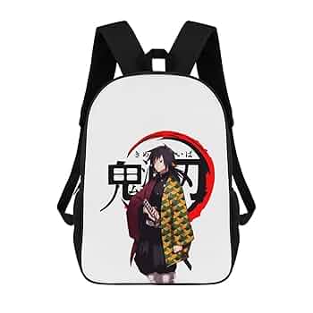 Amazon.co.jp: リュック 鬼滅の刃 水柱 冨岡義勇 バックパック